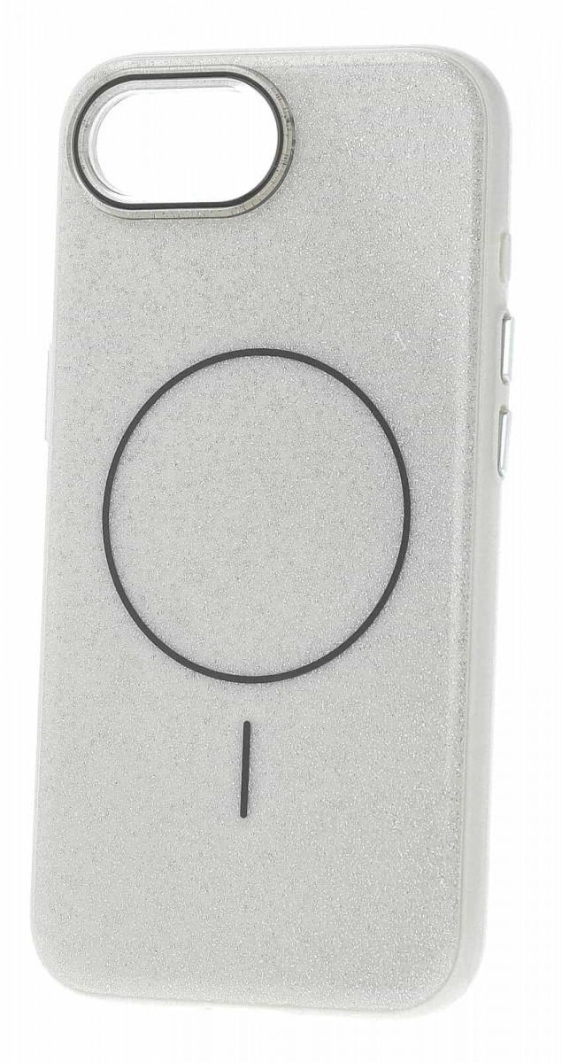 Zadný kryt Magsafe Slim Shiny pre iPhone 16e strieborný