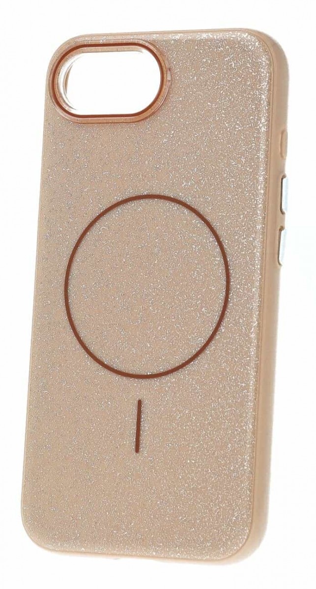 Zadný kryt Magsafe Slim Shiny pre iPhone 16e zlatý