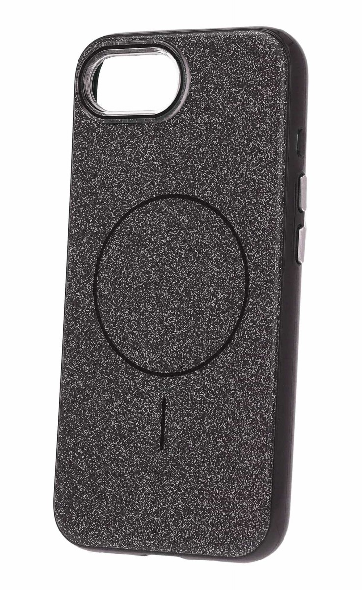 Zadný kryt Magsafe Slim Shiny pre iPhone 16e čierny