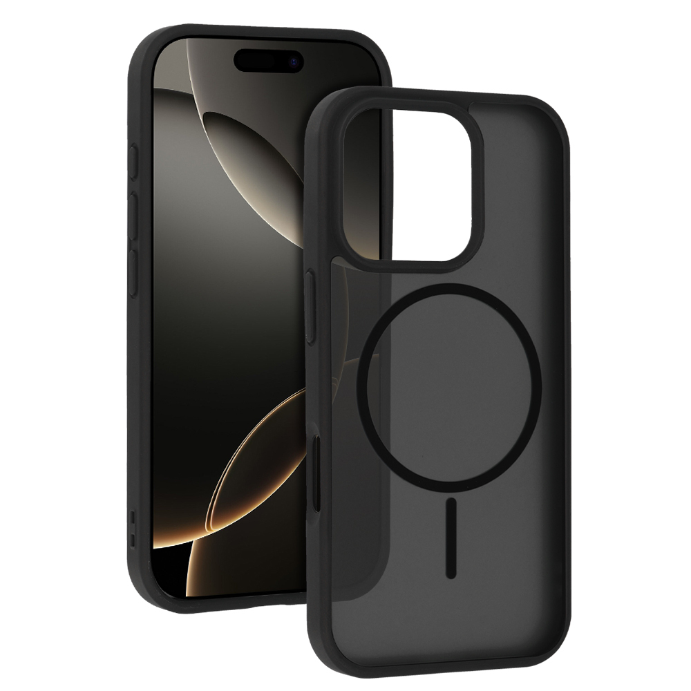 Zadný kryt Magmat Slim pre iPhone 16e čierny