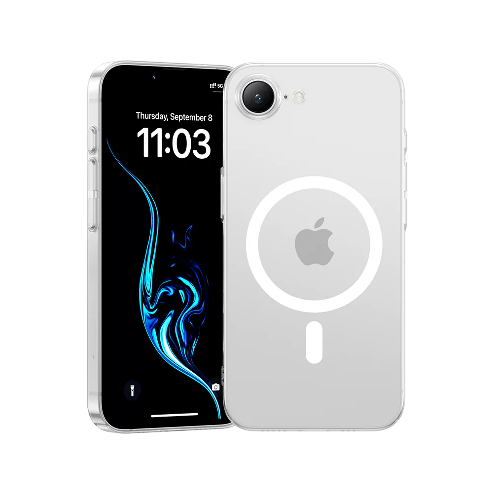 Zadný kryt Benks Magnetic Crystal (0047) pre iPhone 16e transparentný