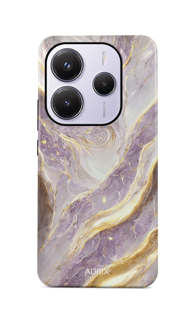 Luxusný kryt AURIX na Xiaomi Redmi Note 14 Amethyst