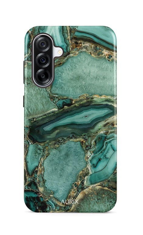 Luxusný kryt AURIX na Samsung A56 Emerald Glow