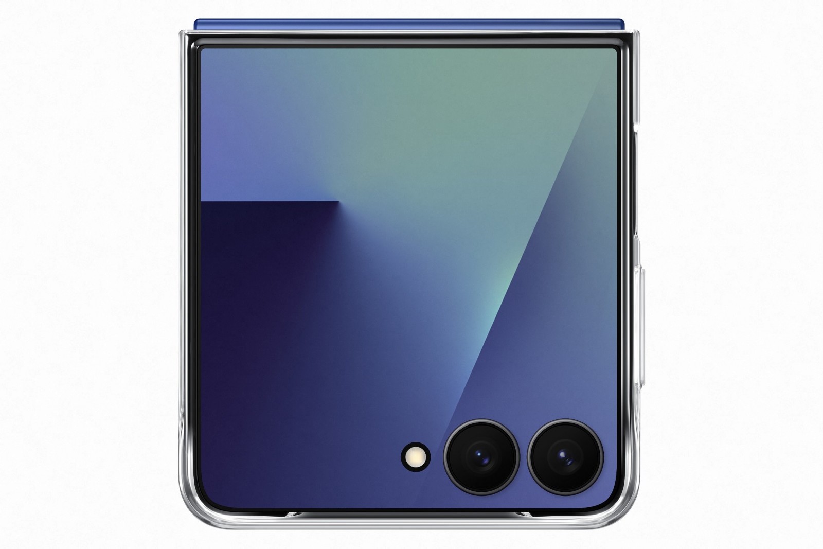 Zadný kryt EF-AF766CTE Samsung Clear pre Galaxy Z Flip 7 Transparentný