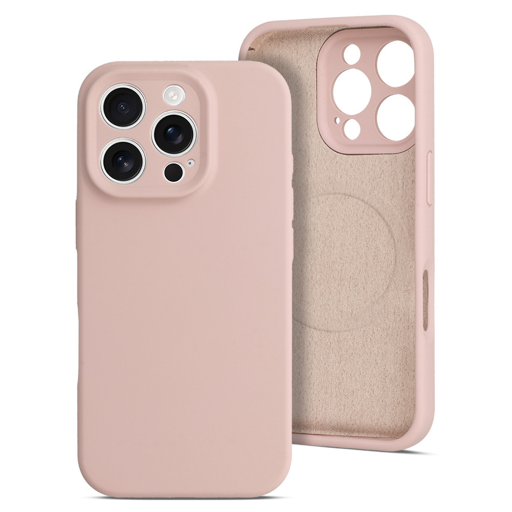 Zadný kryt MagColor Pure pre iPhone 16e powder pink