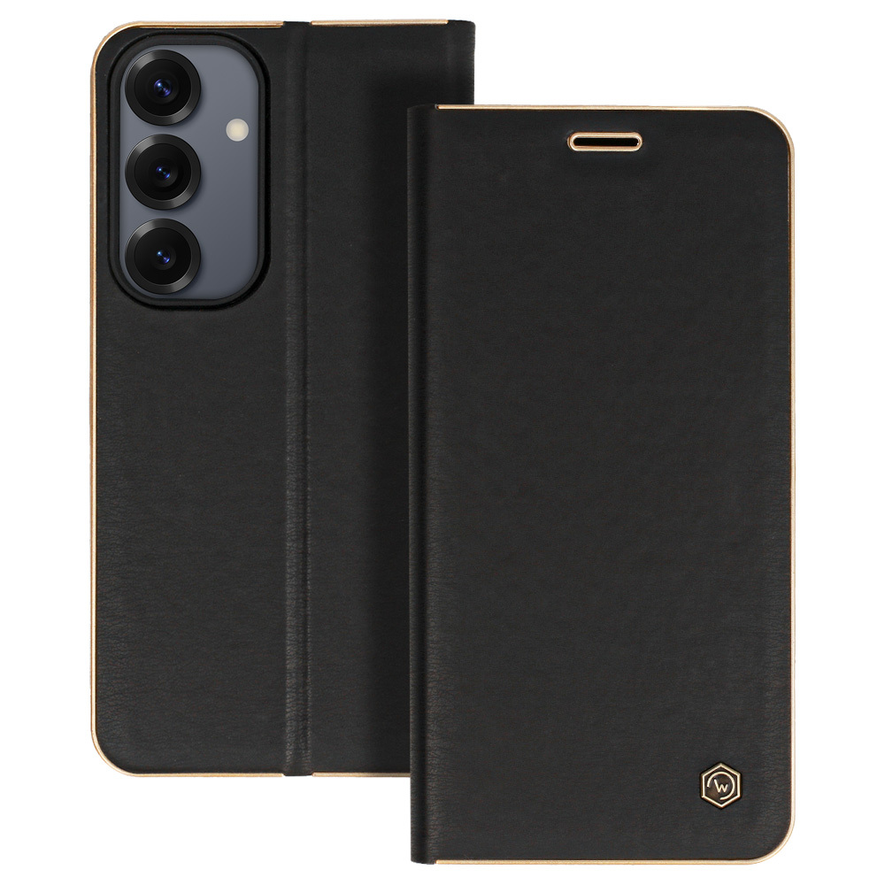 Knižkové puzdro Wonder Frame pre Samsung Galaxy S25 Ultra čierne