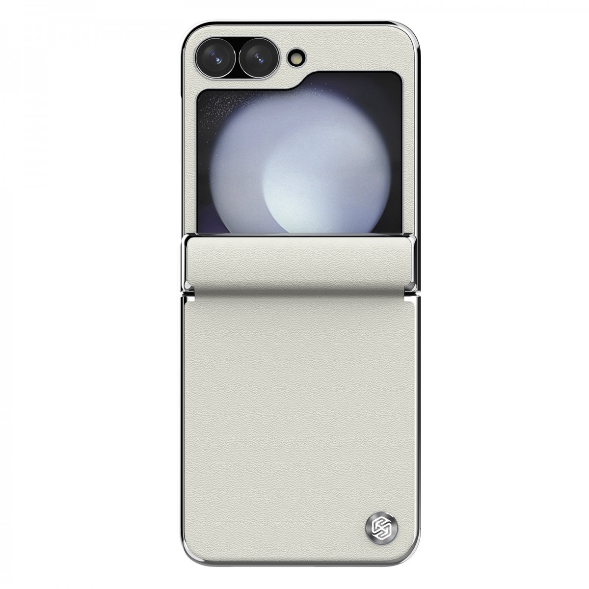 Zadný kryt Nillkin CamShield Flip pre Samsung Galaxy Z Flip 6-7 FE biely