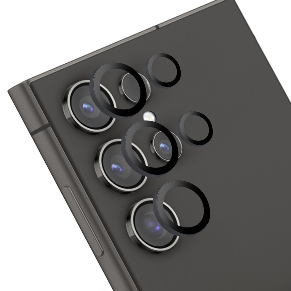 Ochrana šošoviek OBAL:ME pre Samsung Galaxy S24 Ultra titanium-black