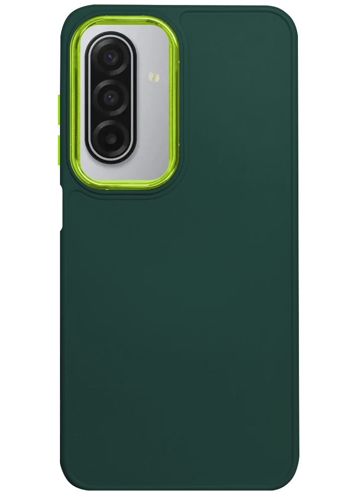 Zadný kryt Frame na Samsung A17 zelený