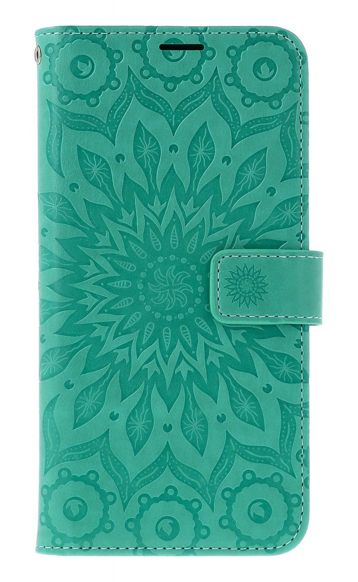 Knižkové puzdro Mezzo na Samsung A17 Mandala zelená