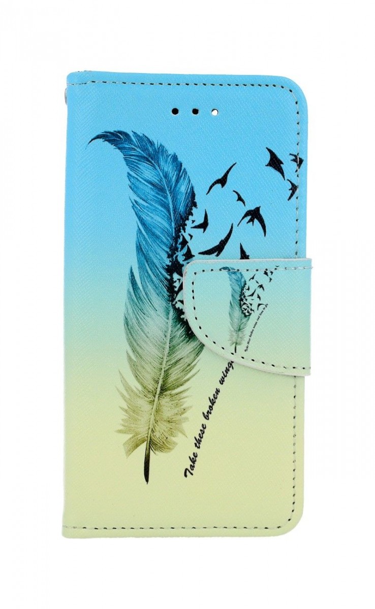 Knižkové puzdro na iPhone SE 2020 Pierko