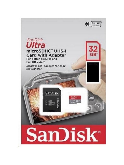 Pamäťová karta SanDisk Ultra 32GB microSDHC A1