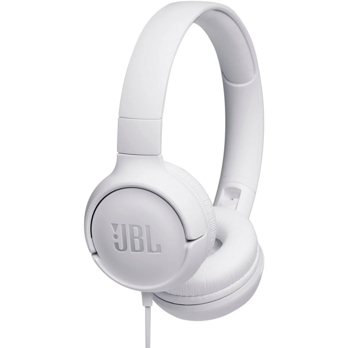 Slúchadlá JBL T500 Tune biele