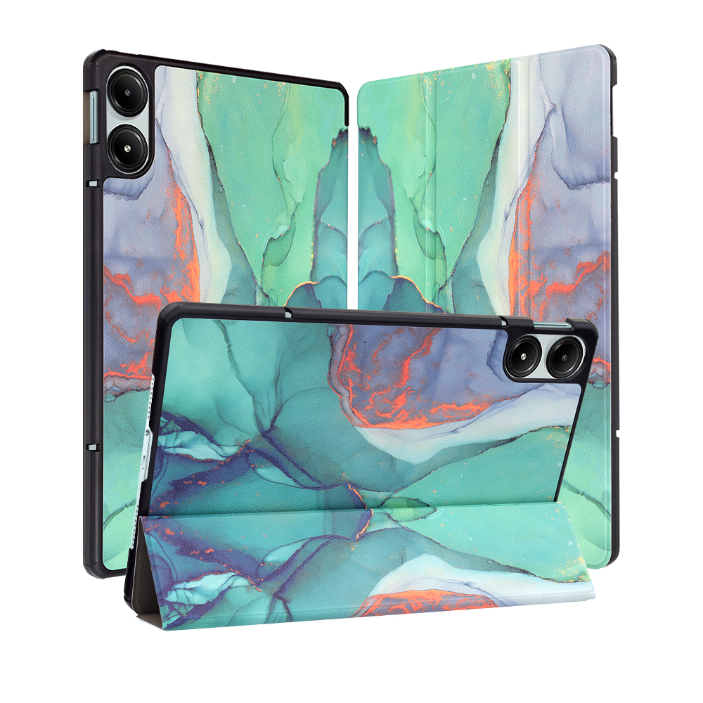 Techsuit FoldPro pre Xiaomi Redmi Pad Pro Poco Pad Green Time puzdro