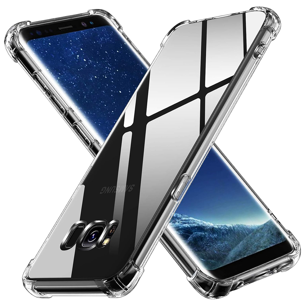 Techsuit Nárazuvzdorný Silikón Samsung Galaxy S8 Plus Clear