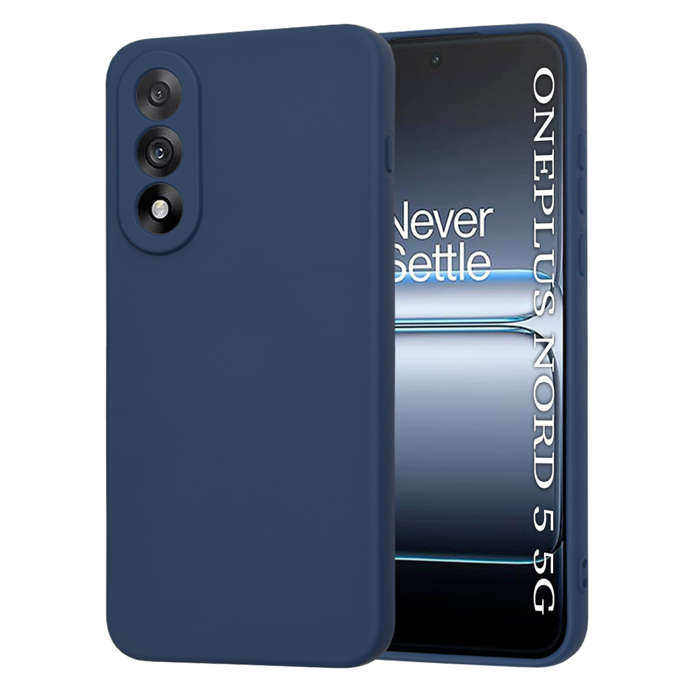 Techsuit - SoftFlex - OnePlus Nord 5 - tmavomodrá