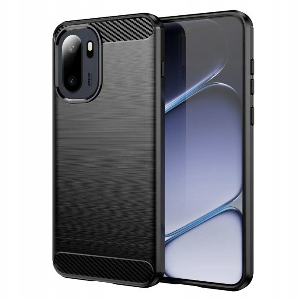 Techsuit - Karbónový silikón - OnePlus 15R - čierna