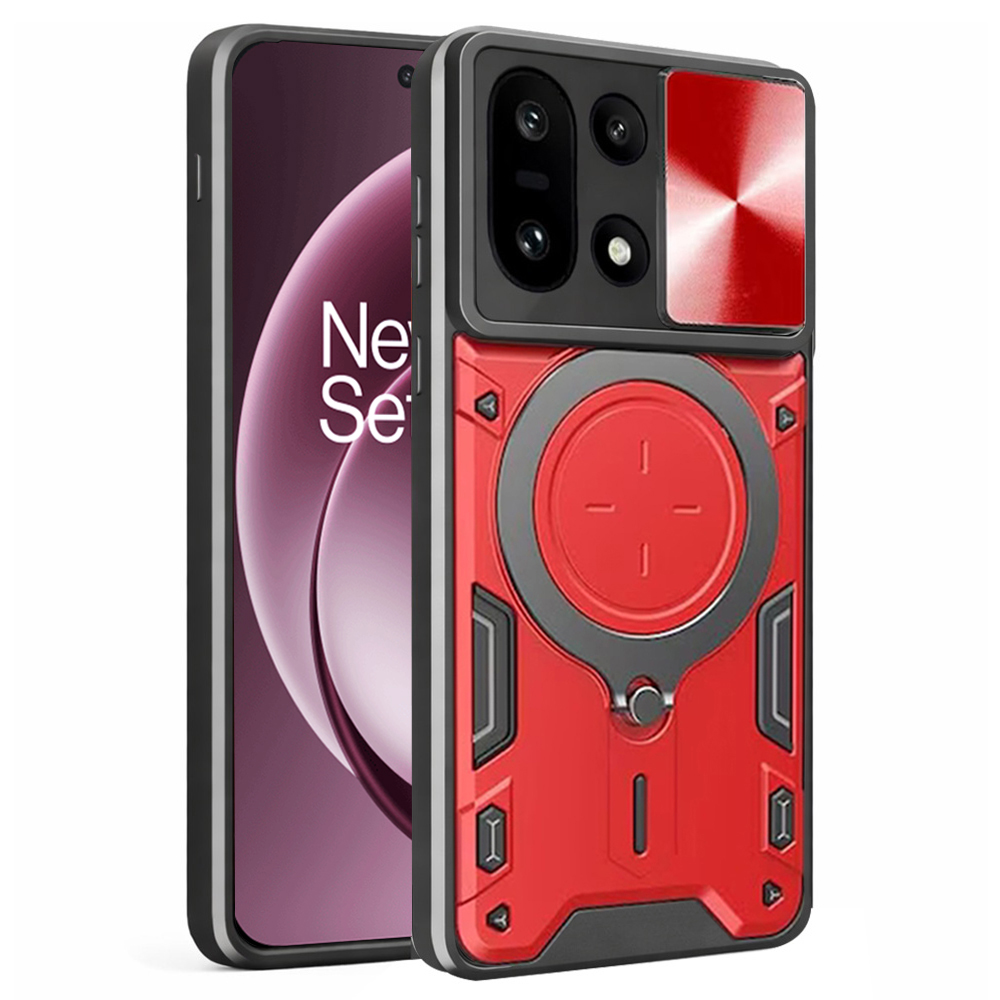 Techsuit - CamGuard Pro - OnePlus 15 - červená