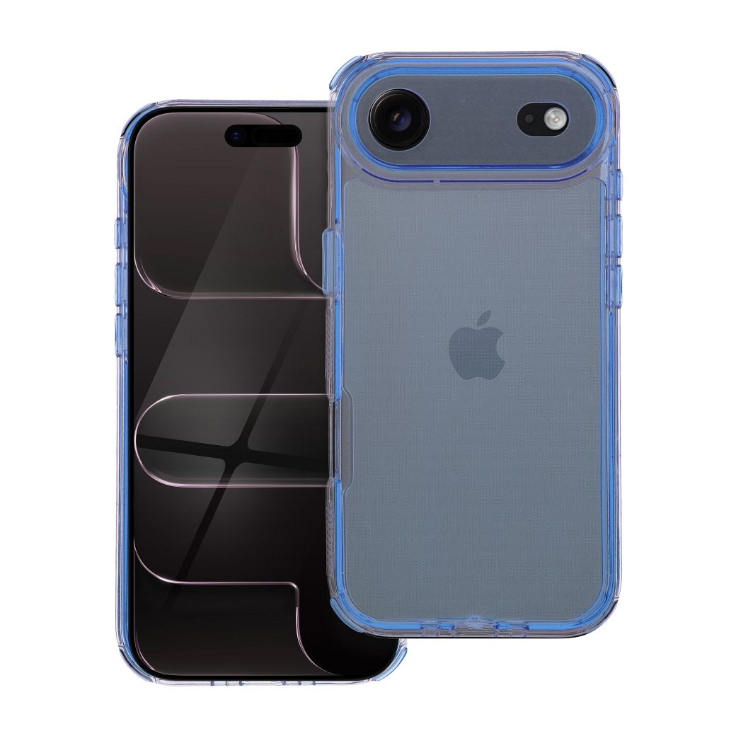 Kryt na iPhone 17 AIR Matrix Clear modrý