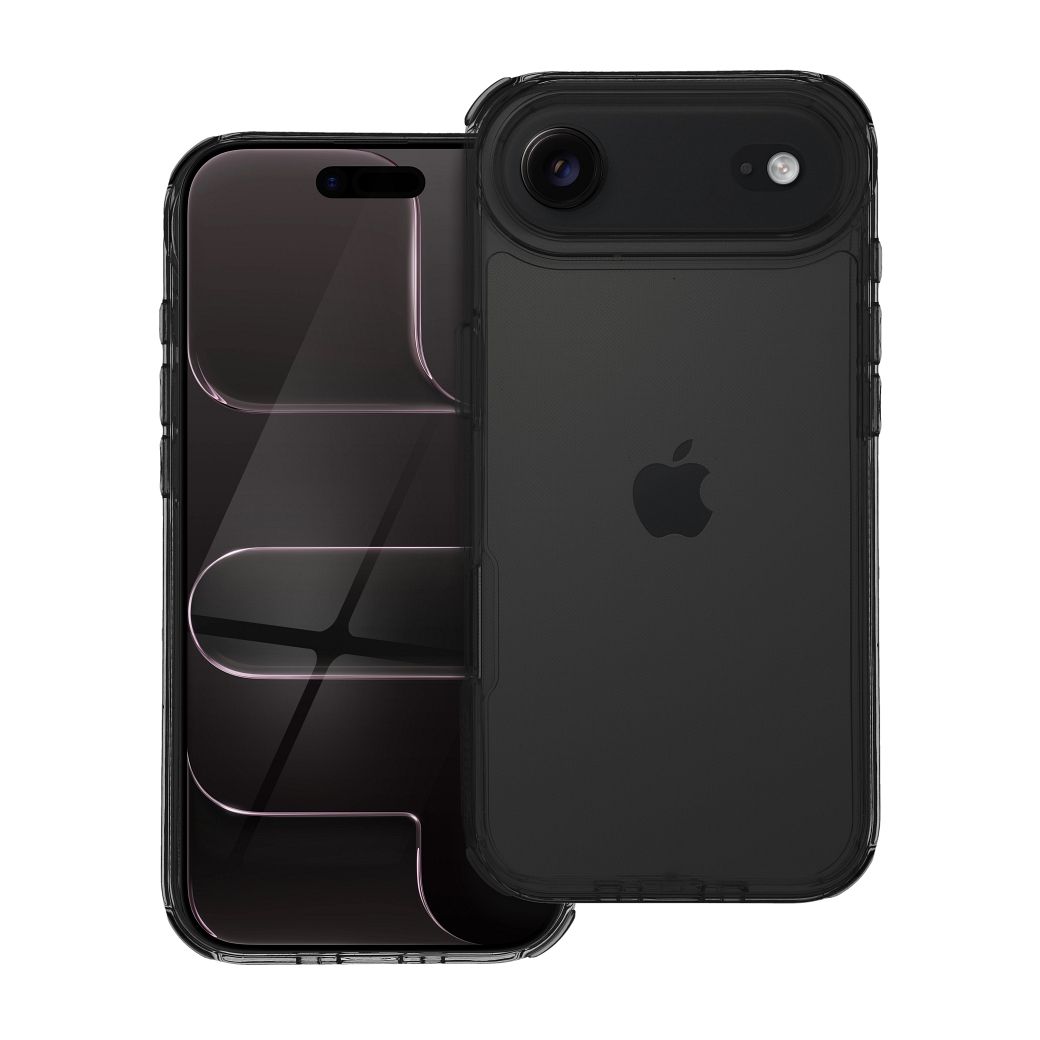 Kryt na iPhone 17 AIR Matrix Clear čierny