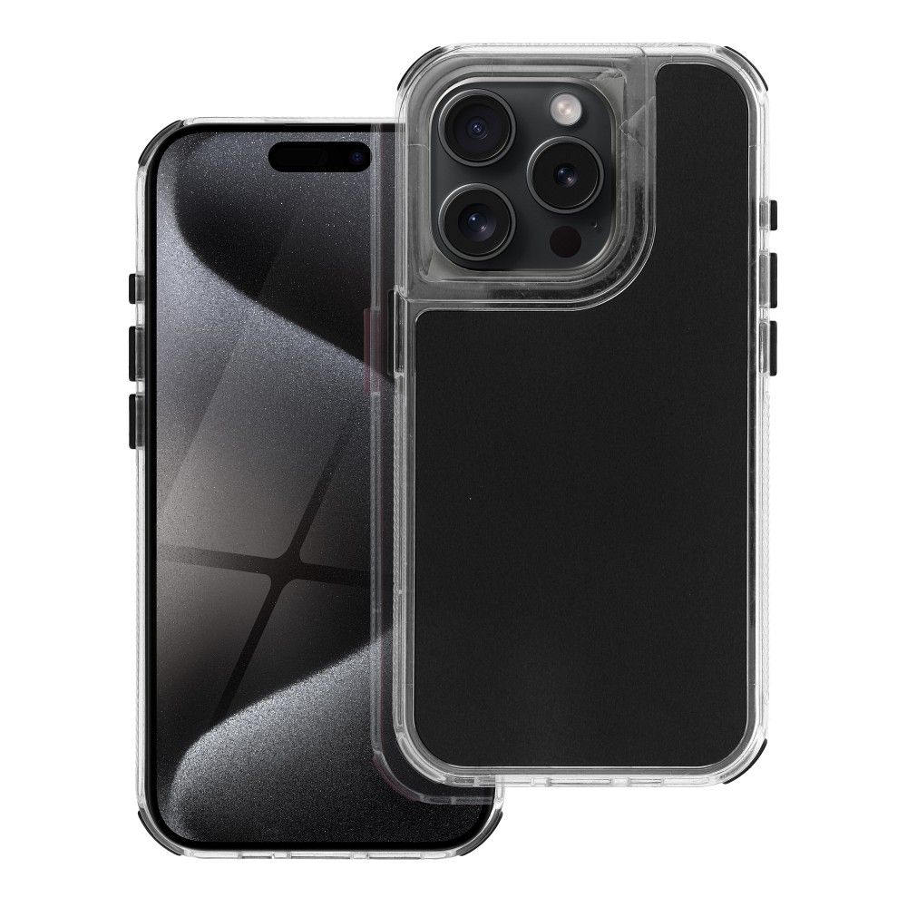 Kryt Matrix na iPhone 12 / 12 Pro čierny