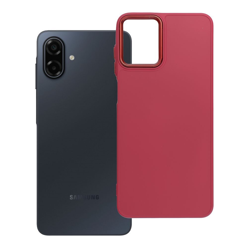 Kryt Frame pre Samsung A07 / A08 purpurový