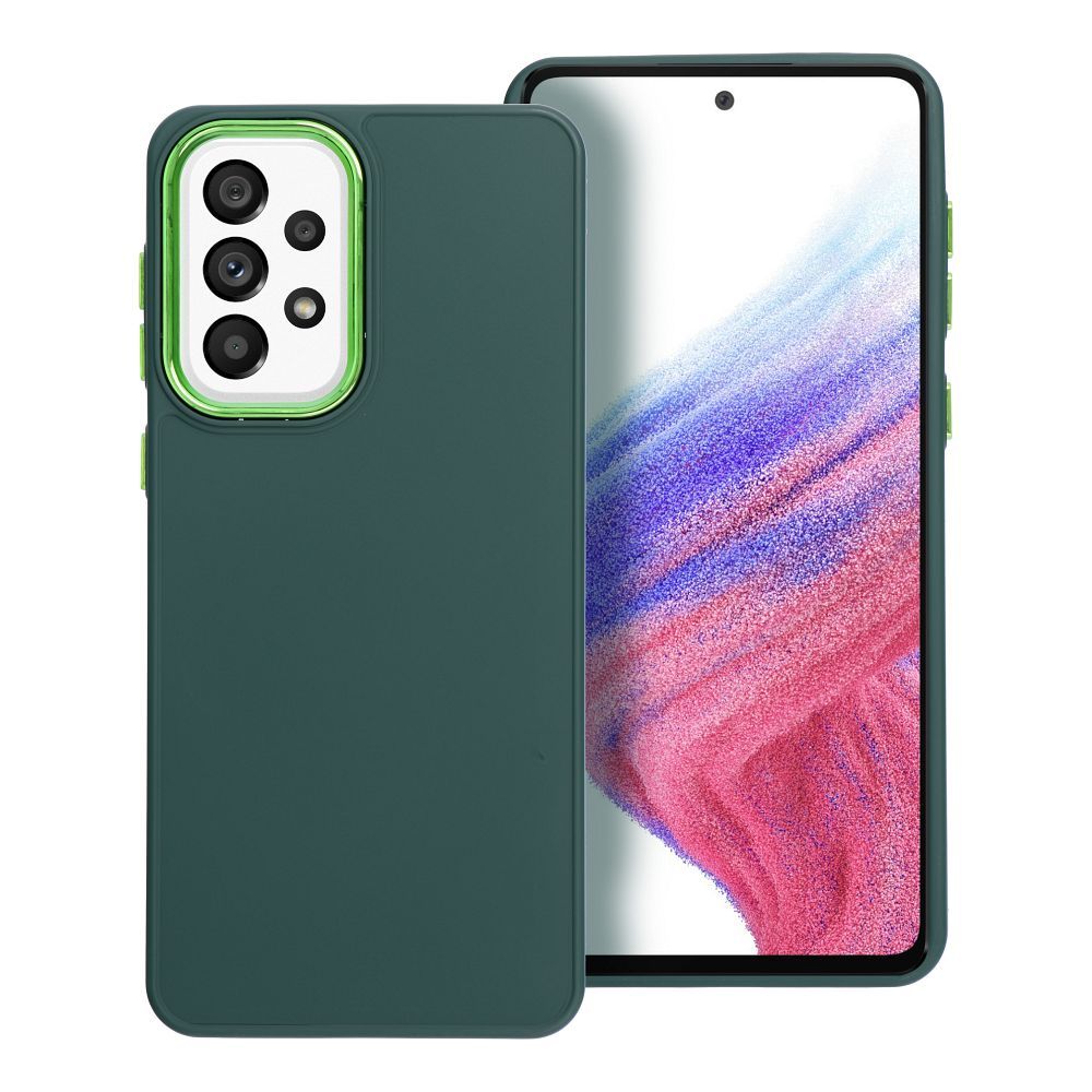 Kryt Frame pre Samsung A33 5G zelený