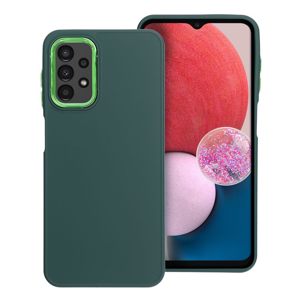 Kryt Frame pre Samsung A13 4G zelený