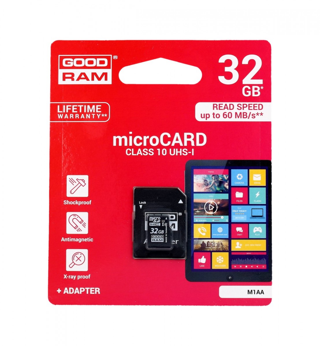 Pamäťová karta GOODRAM 32GB  Class 10