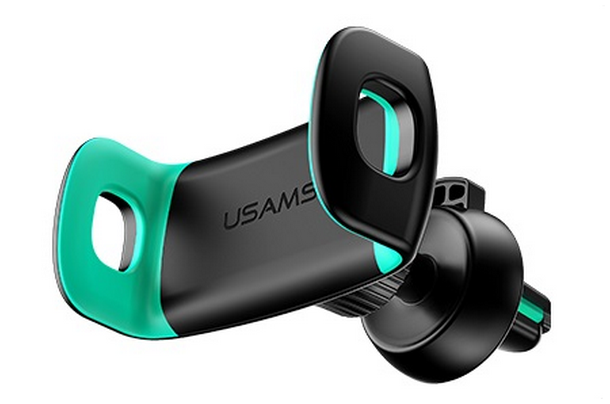 Držiak do auta na mriežku vetrania USAMS ZJ039 zelený tmavý 33666