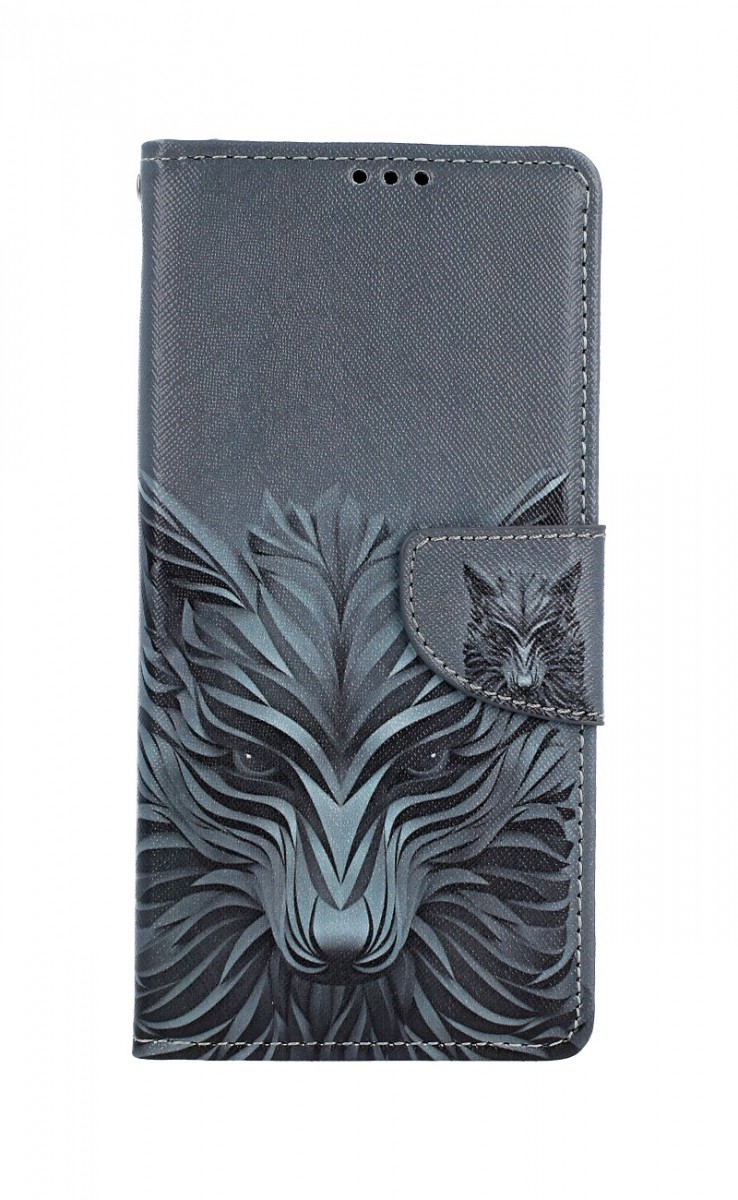Puzdro TopQ Xiaomi Redmi Note 8 Pro Flipová Vlk 46124
