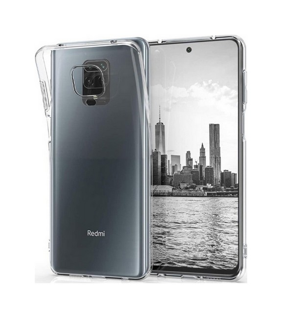 Puzdro TopQ Xiaomi Redmi Note 9 silikón priehľadný ultratenký 0,5 mm 51691