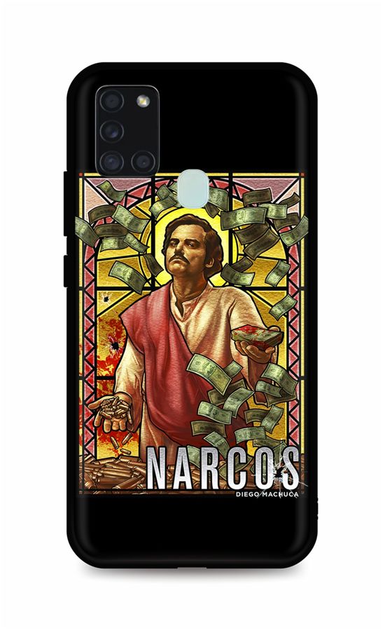 Kryt TopQ Samsung A21s silikón Narcos 51827