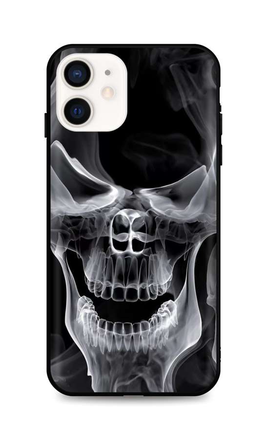 Kryt TopQ iPhone 12 mini silikón Deadly Smoke 53315