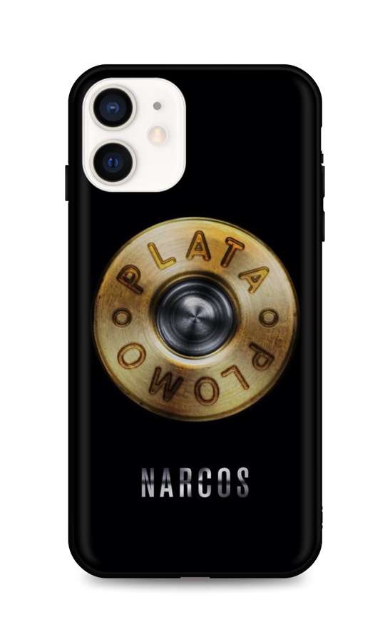 Kryt TopQ iPhone 12 mini silikón Plata O Plomo 53297