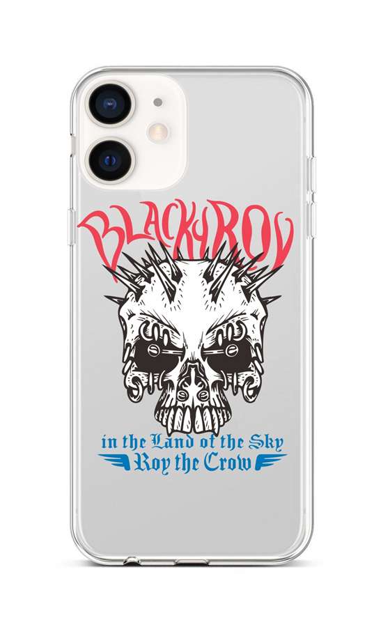 Kryt TopQ iPhone 12 mini silikón Black Roy 53450