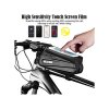 Vodotesné puzdro Wildman Hardpouch na rám bicykla čierne XL