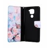 Flipové puzdro na Xiaomi Redmi Note 9 Ruže s motýľom