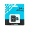 Pamäťová karta Kingston 64GB micro SDXC Canvas Go Plus
