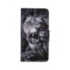 Flipové púzdro na iPhone 11 Čiernobiely lev