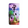 Flipové puzdro na Xiaomi Redmi 9 Fialové kvety