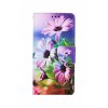 Flipové puzdro na Xiaomi Redmi 9 Fialové kvety