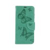 Flipové puzdro na Samsung A52 Butterfly zelené