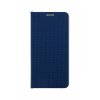 Flipové puzdro Luna Carbon Book na Samsung S22 Plus modré