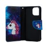 Flipové púzdro na iPhone 13 mini Space Unicorn