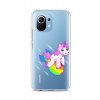 Zadný silikónový kryt na Xiaomi Mi 11 Lite Flying Unicorn