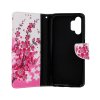 Flipové púzdro na Samsung A13 Kytičky textil