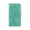 Flipové púzdro na iPhone SE 2022 Zelený strom sovičky