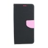 Flipové puzdro na Samsung A14 5G čierno-ružové