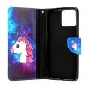 Flipové puzdro na Honor X8 Space Unicorn